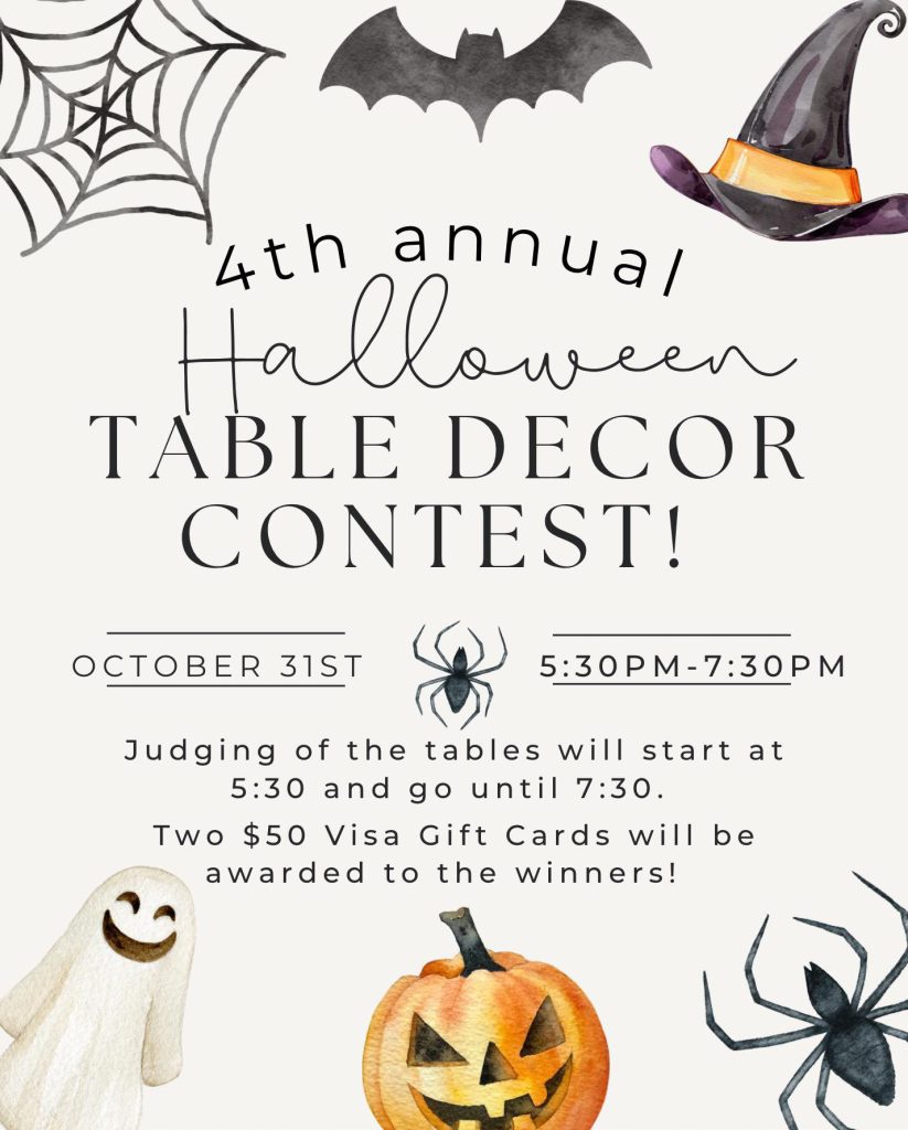Halloween Table Decor Contest